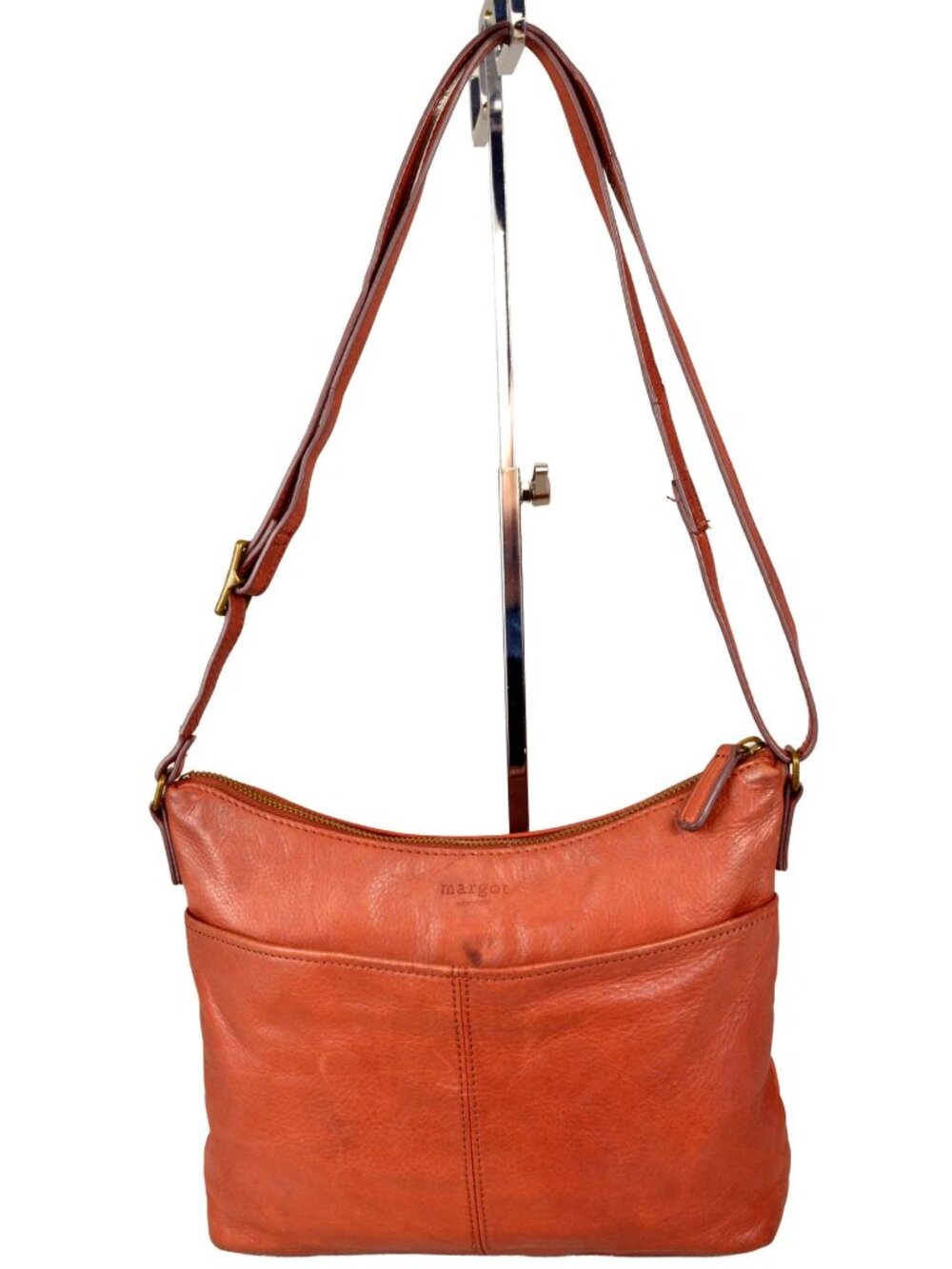Margot New York Small Leather Shoulder Bag